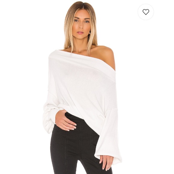 Free People Main Squeeze Hacci Top in Ivory - Picture 4 of 8